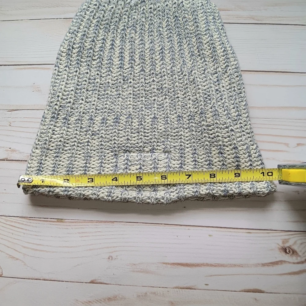 Love Your Melon Beanie 100% Cotton Speckled Gray/White